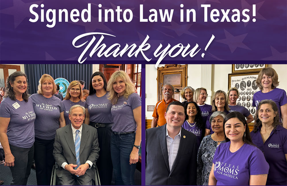 HB900 Reader Act - Huge Win for Texas - Moms for America