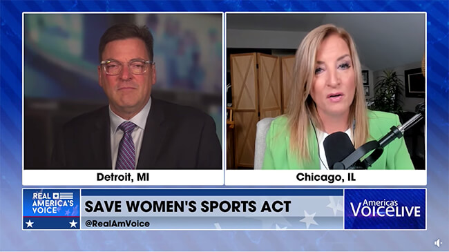 Save Women’s Sports Act – Debbie Kraulidis with Steve Gruber