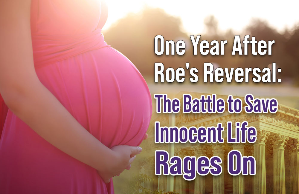 One Year After Roe's Reversal - Newsletter Blog - Moms for America
