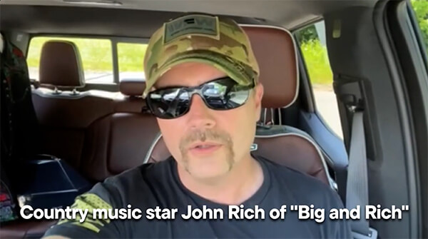 Country Music Star John Rich Condemns EATS Act Included in Farm Bill that Helps China Invasion into American Agriculture
