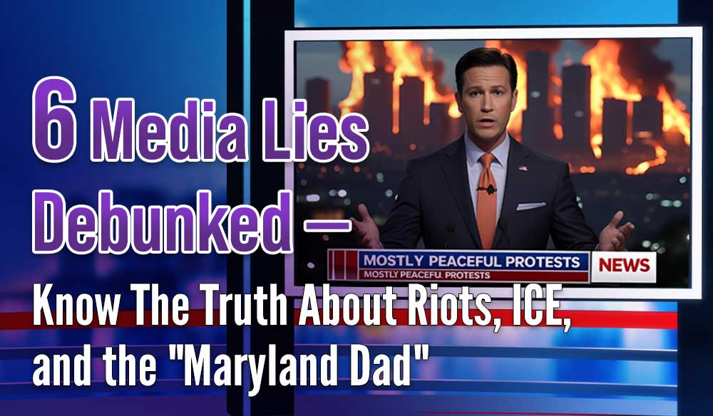 6 Media Lies Debunked - Know The Truth About Riots, ICE, and the "Maryland Dad" - Moms for America Weekly Blog Post