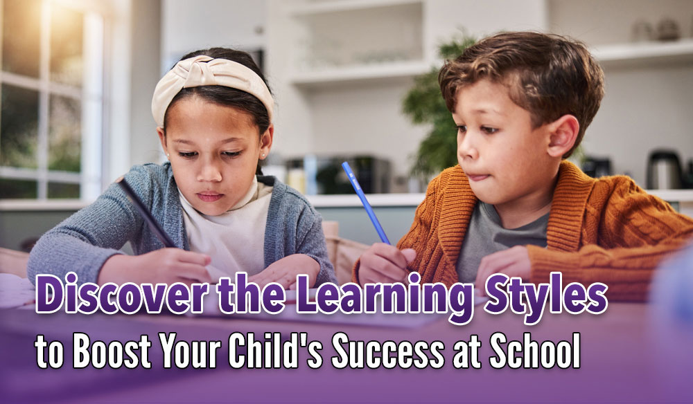 Discover the Learning Styles to Boost Your Child's Success at School - Moms for America Weekly Newsletter Blog Article